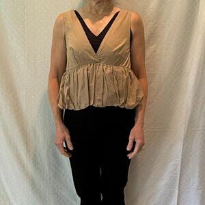 NWT Maeve Cropped Bubble Tank - XXS